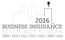 Business Insurance's Best Place to Work in 2016